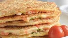 Ridge Gourd And Bottle Gourd Pancakes With Ivy Gourd Dip Recipe