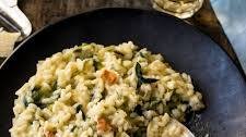 Risotto With Smoked Mozzarella and Escarole