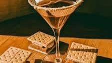 Roaring S’mores Martini: Leo Zodiac Sign Cocktail