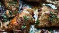 Roast Chicken with Caramelized Shallots