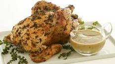 Roast Chicken with Rosemary-Garlic Paste