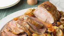 Roast Pork Loin with Apples