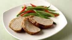 Roast Pork Tenderloin with Ginger Peach Glaze