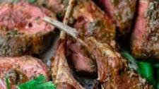 Roast Rack of Lamb with Garlic and Herbs