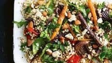 Roast vegetable and buckwheat salad