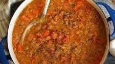 Roasted Carrot and Red Lentil Ragout