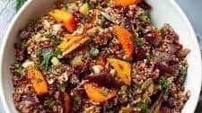 Roasted Carrot Quinoa Salad