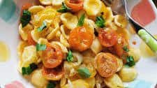 Roasted Cherry Tomato Orecchiette Pasta