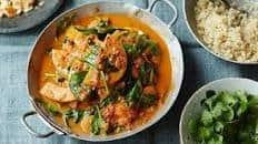 Roasted coconut, lime and tamarind curry