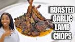 Roasted Garlic and Rosemary Lamb Chops Recipe ...