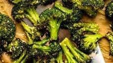 Roasted Garlic Sesame Broccoli