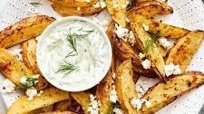 Roasted Greek Potato Wedges (Greek Fries)