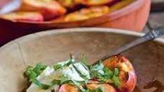 Roasted Peaches With Basil And Yogurt Recipe