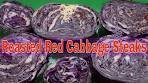 Roasted Red Cabbage Steaks