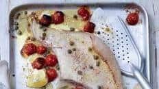 Roasted skate wing recipe