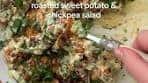 Roasted Sweet Potato & Chickpea Salad Recipe