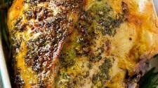 Roasted Turkey Breast with Garlic and Herbs