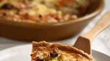 Roasted Vegetable Quiche