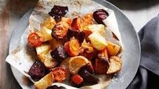 Roasted vegetables with chilli mayonnaise