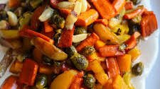 Roasted Veggies with Whipped Tahini
