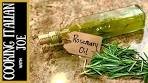 Rosemary Infused Olive Oil | Cooking Italian with Joe