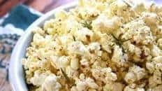 Rosemary Parmesan Popcorn