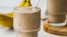 Salted Banana Almond Butter Smoothie