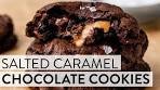 Salted Caramel Dark Chocolate Cookies | Sally's Baking ...