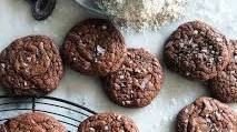 Salted Chocolate Rye Cookies