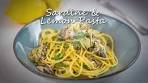 Sardine and Lemon Pasta