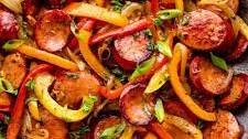 Sausage and Peppers Skillet