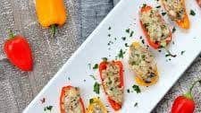 Sausage Stuffed Mini Peppers