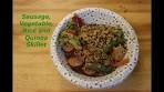 Sausage, Vegetable, Rice and Quinoa Skillet