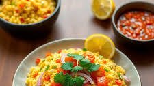 Savory Rava Upma with Tomato and Onion Delight