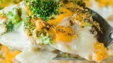 Scalloped Potatoes Casserole with Broccoli (No Ham)