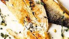 Sea Bass Recipe with Garlic Butter