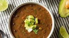 Seasonal: Acorn Squash & Black Bean Soup