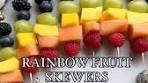 Seecandycook on Instagram: "•RAINBOW FRUIT SKEWERS ...