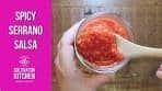 Serrano Salsa Recipe! Spicy Taqueria-style Oil-Free & Vegan