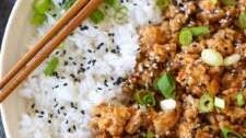 Sesame Ground Chicken