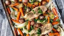 Sheet Pan Ranch Chicken