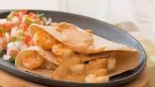 Shrimp Enchiladas with Chipotle Sauce