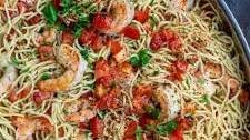 Shrimp Pasta Recipe, Mediterranean-Style