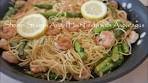 Shrimp Scampi Pasta with Asparagus