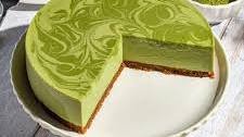 Silky Matcha Tofu Cheesecake (no-bake)