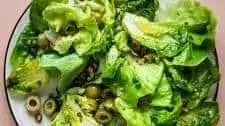 Simple Green Salad with Shallot Vinaigrette