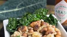 Skillet Hoppin' John - Southern Black Eyed Peas and Rice