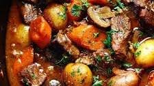 Slow Cooker Beef Bourguignon