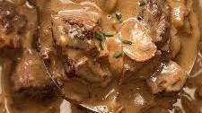 Slow Cooker Beef Stroganoff