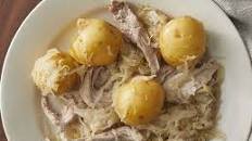 Slow Cooker Pork and Sauerkraut